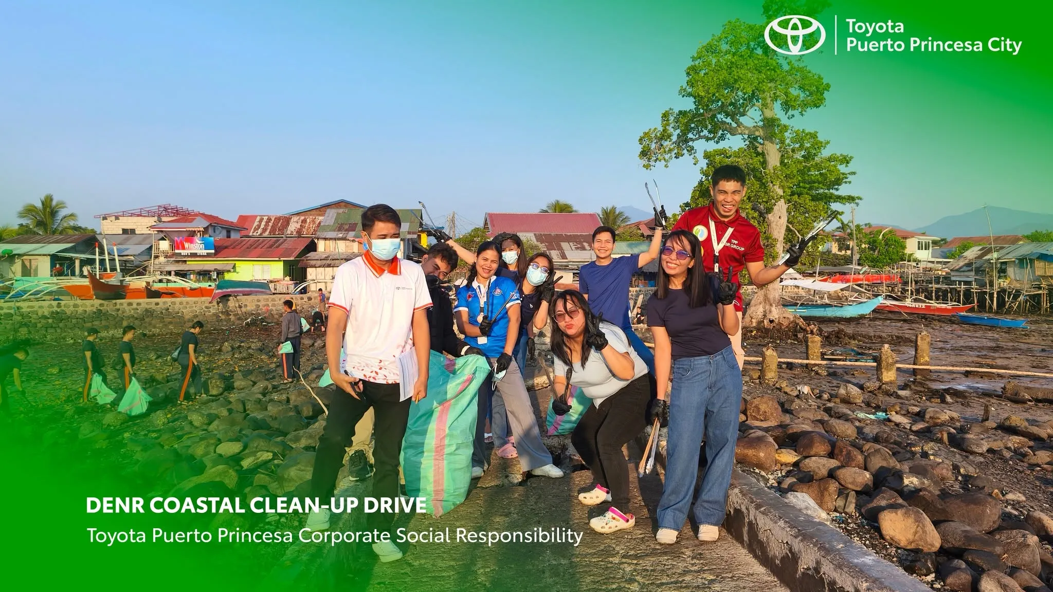 DENR coastal clean-up drive activity