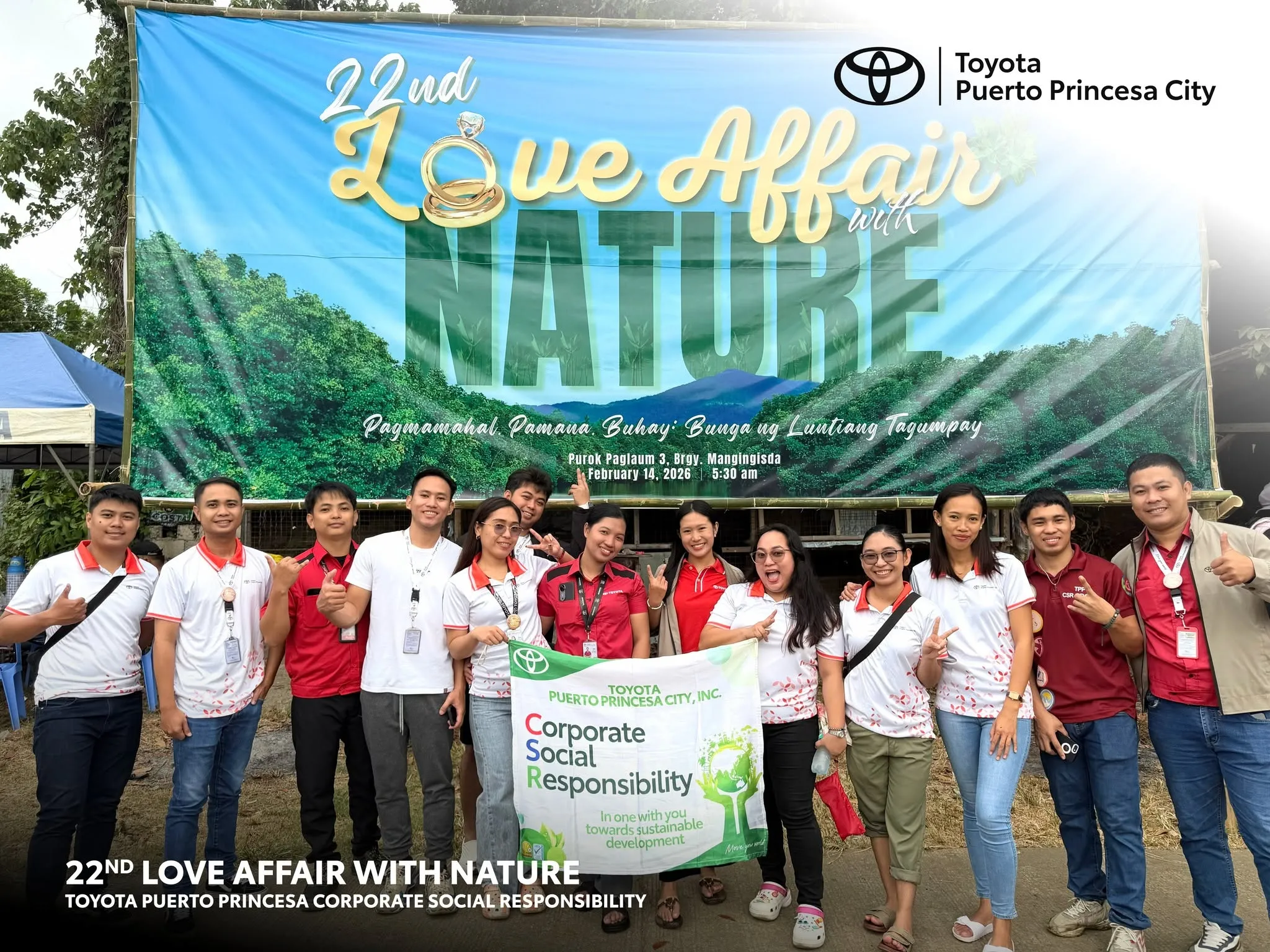 Love affair with nature activity